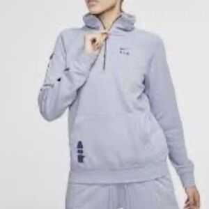 Nike Women's Air Formula 1/4 Zip Sweatshirt lavender purple Size XS